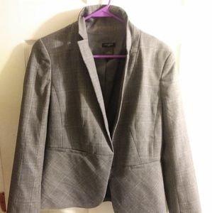 Plaid Ann Taylor Blazer